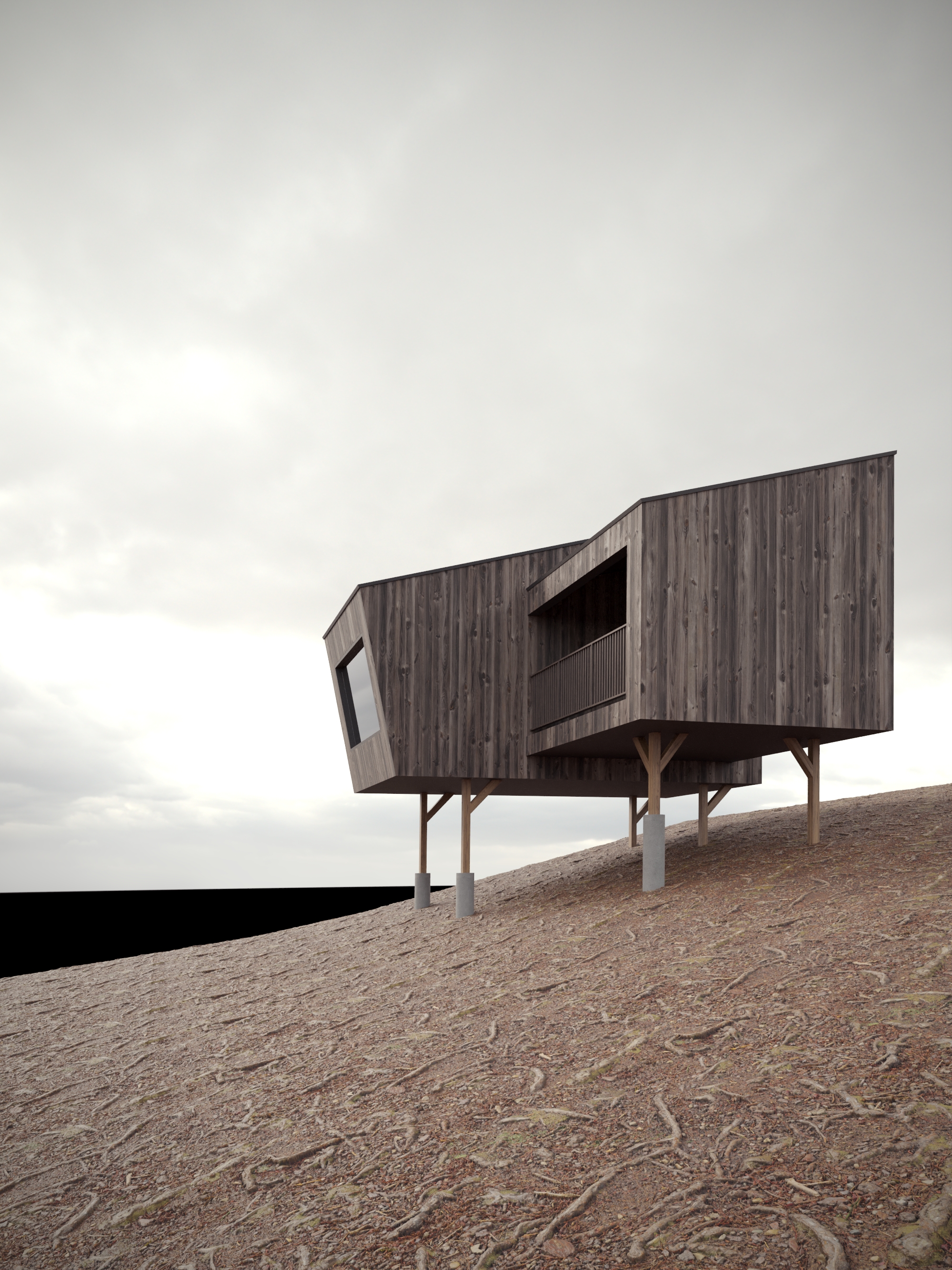 Exterior visualization process image 2